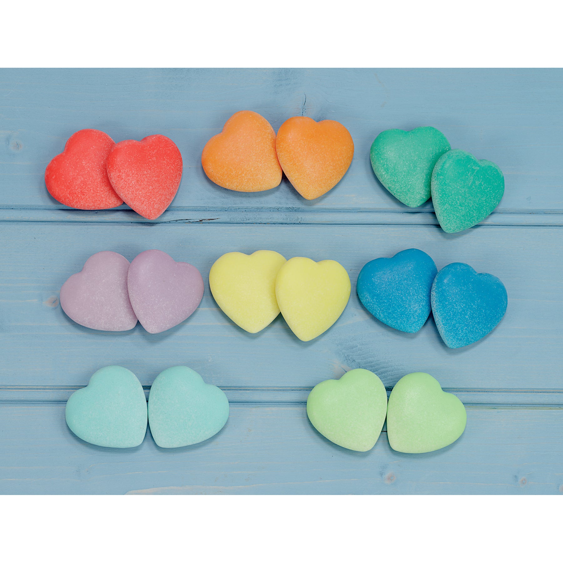 Kindness Hearts Tactile Stones