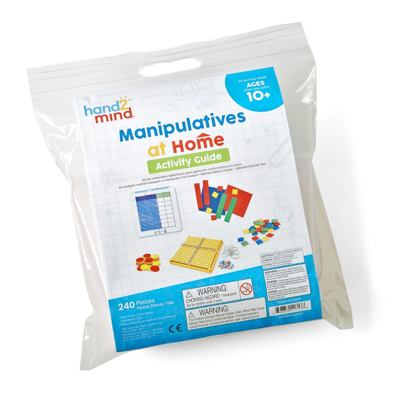 MANIPULATIVES AT HOME KIT, GRADES 6-8