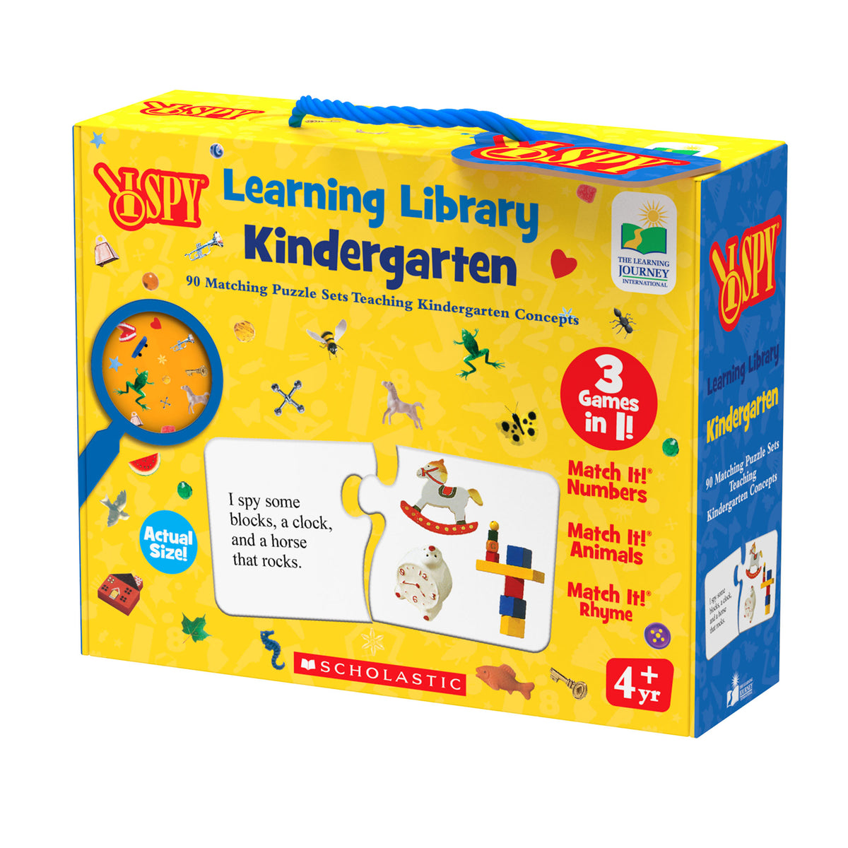 LEARNING LIBRARY I SPY KINDERGARTEN