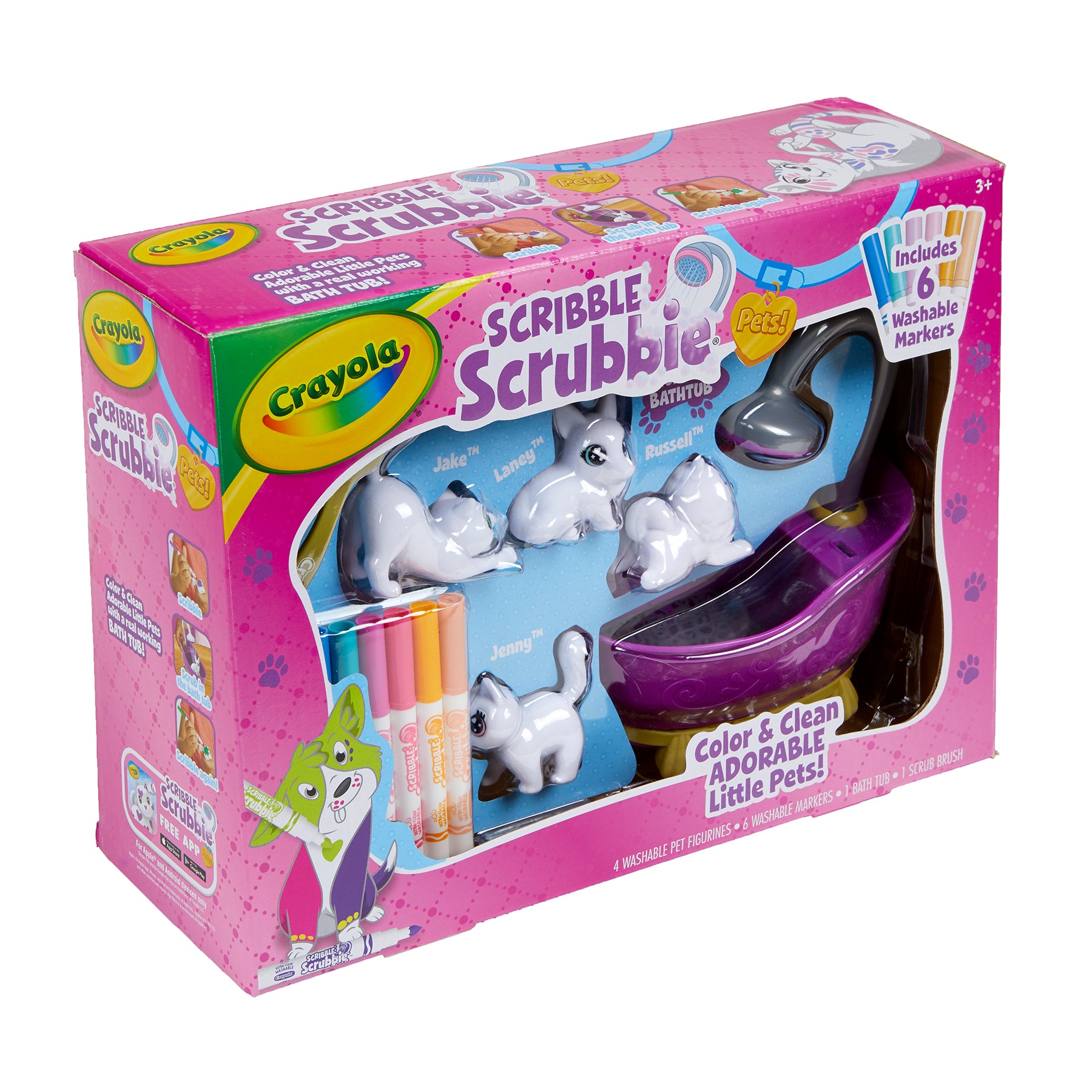 Scribble Scrubbie® Pets! Bathtub
