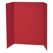 Presentation Board, Red, Single Wall, 48" x 36", 1 Board
