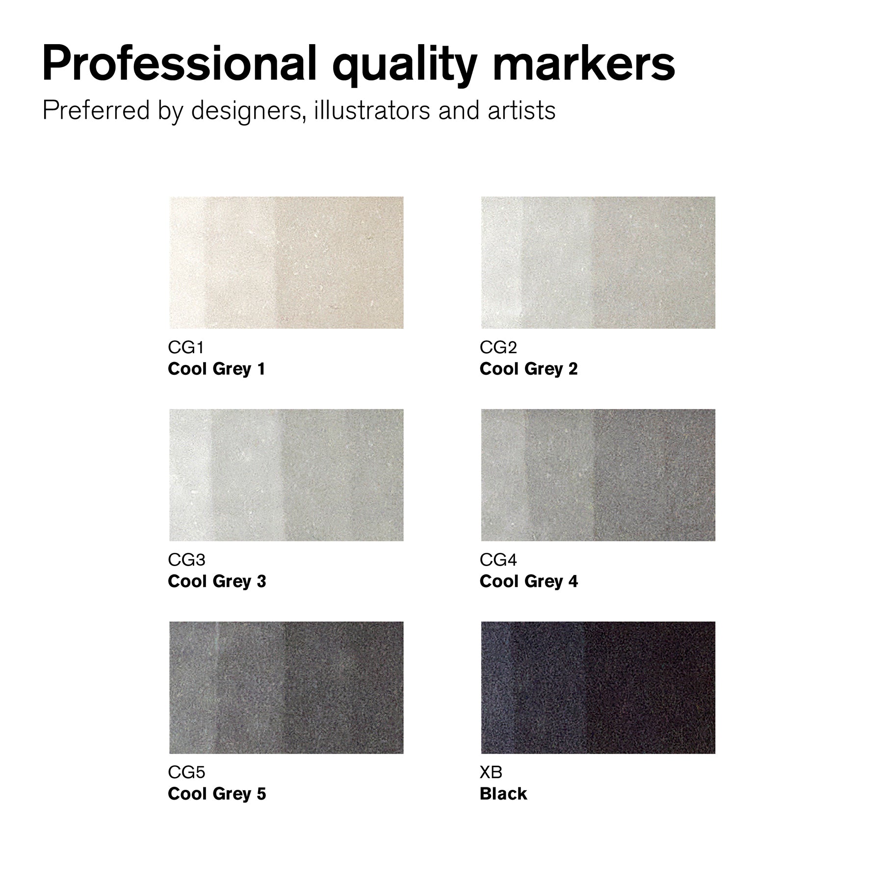 WN ProMarker 6 Neutral Tones