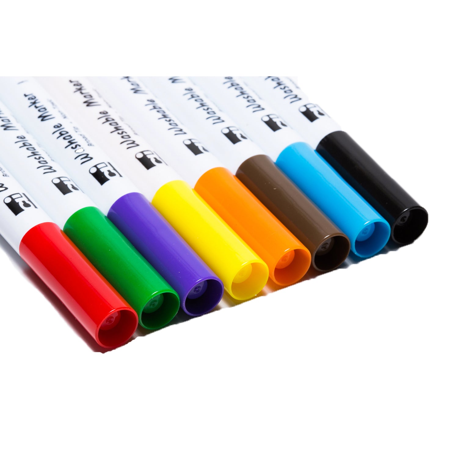 Creative Arts™ Washable Markers Broad Tip, Assorted Colors, Pack of 8