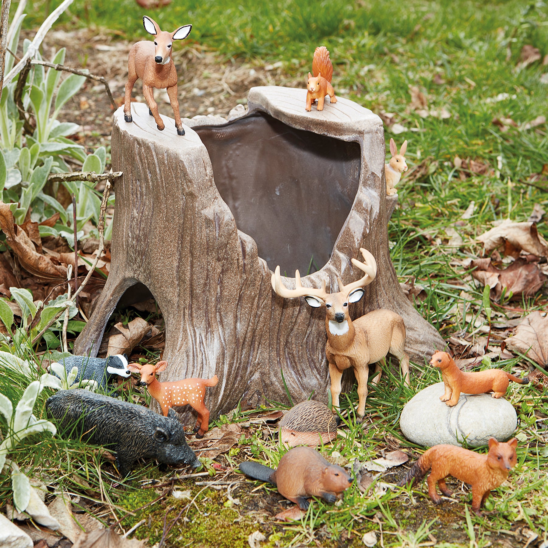 Large Play Tree Stump