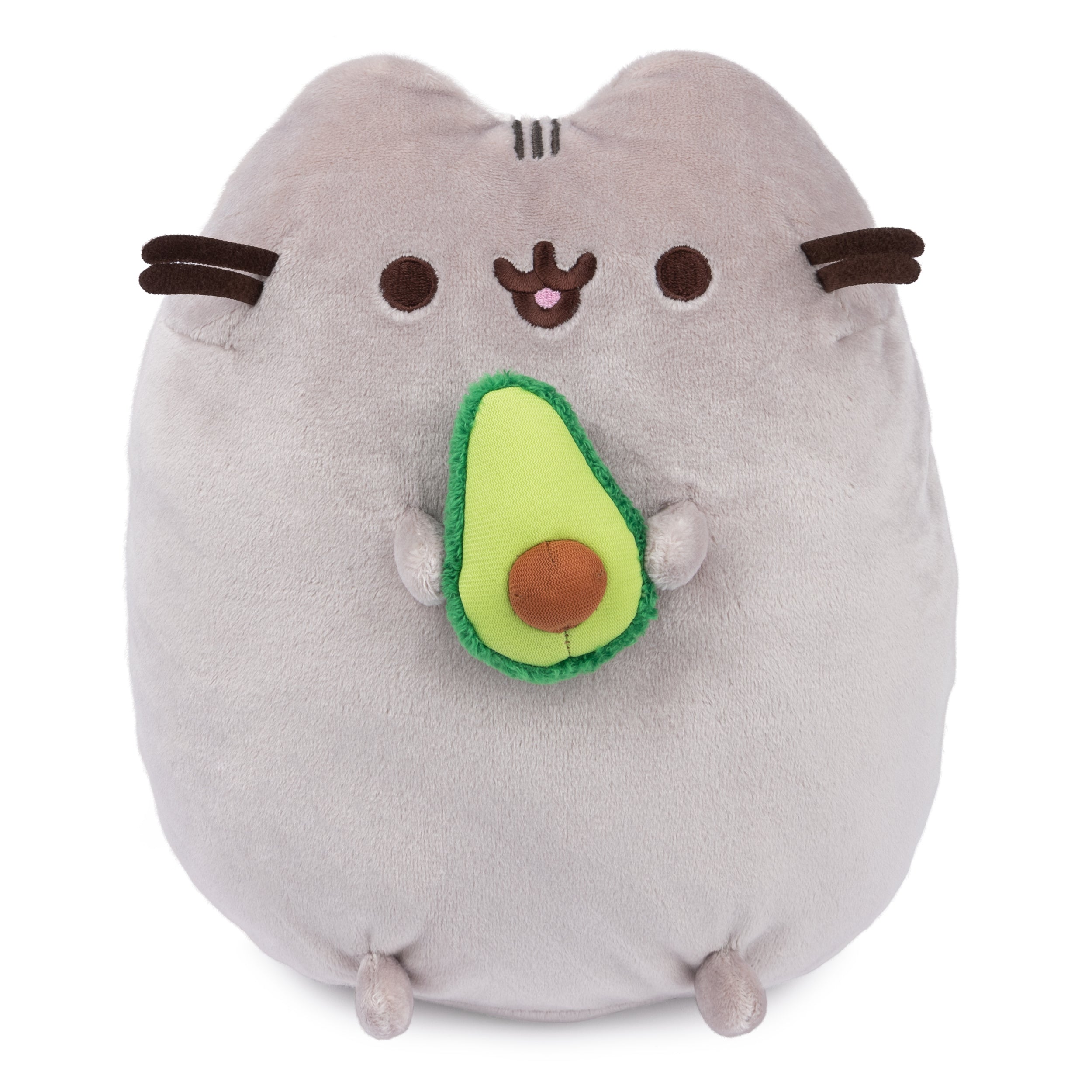 GUND Pusheen Snackable Avocado Plush, Stuffed Animal for Ages 8 and Up, 9.5”, Gray
