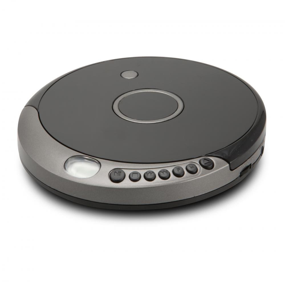 GPX PCB319B Portable Anti-skip MP3-CD Player with Bluetooth