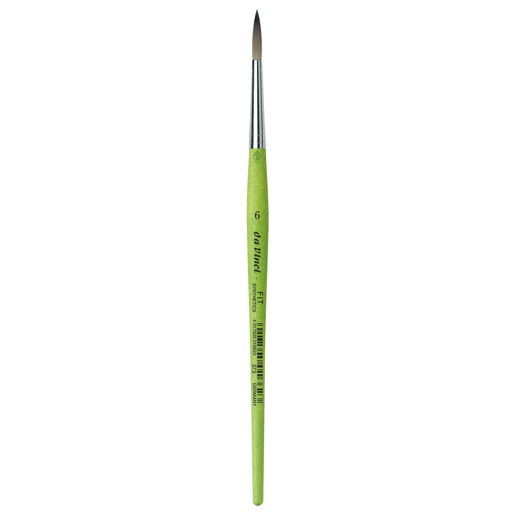 FIT Synthetics Student Brush, Synthetic, Acrylic & Tempera, Round, Series 373, Size 6