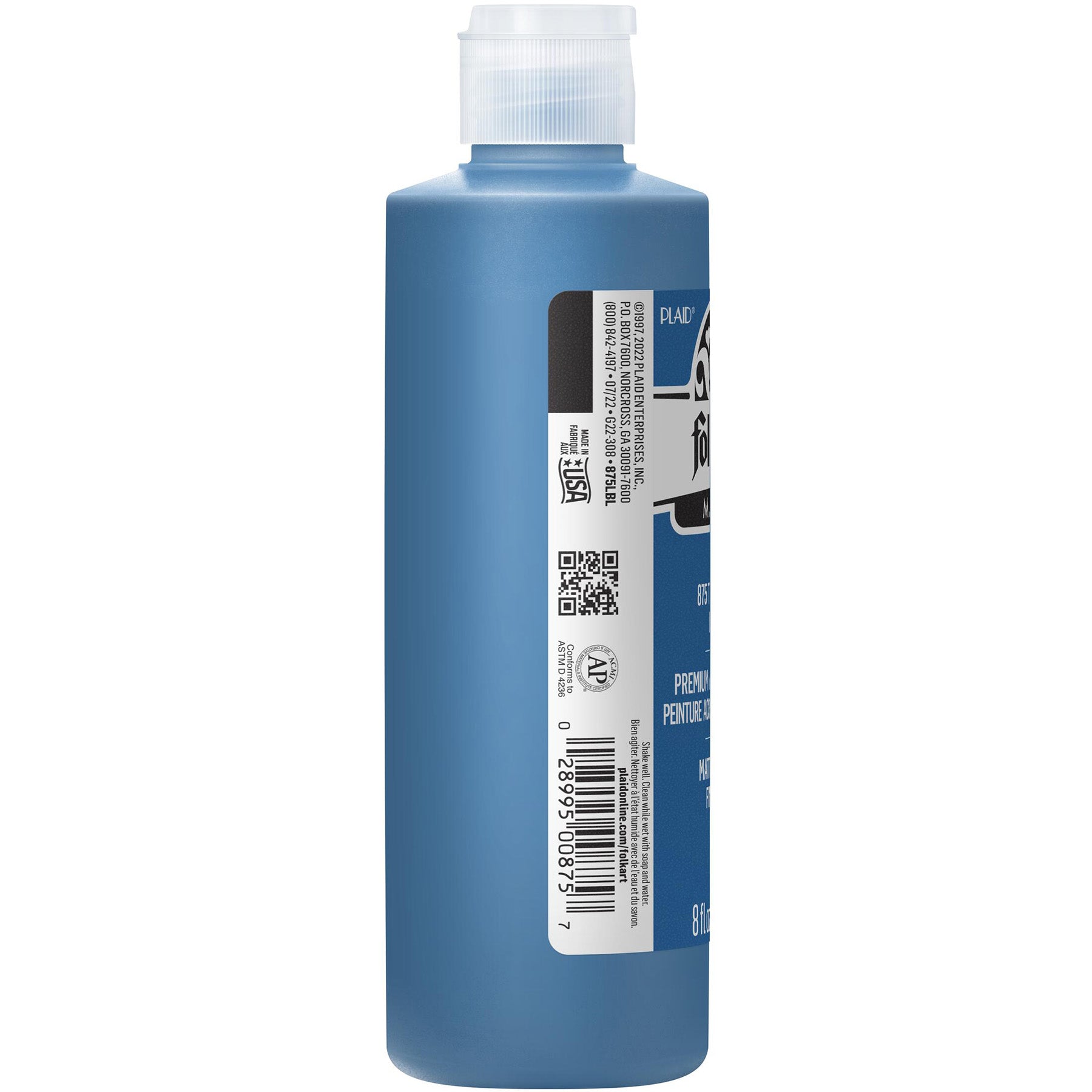 Acrylic Paint Matte, 8oz., True Blue
