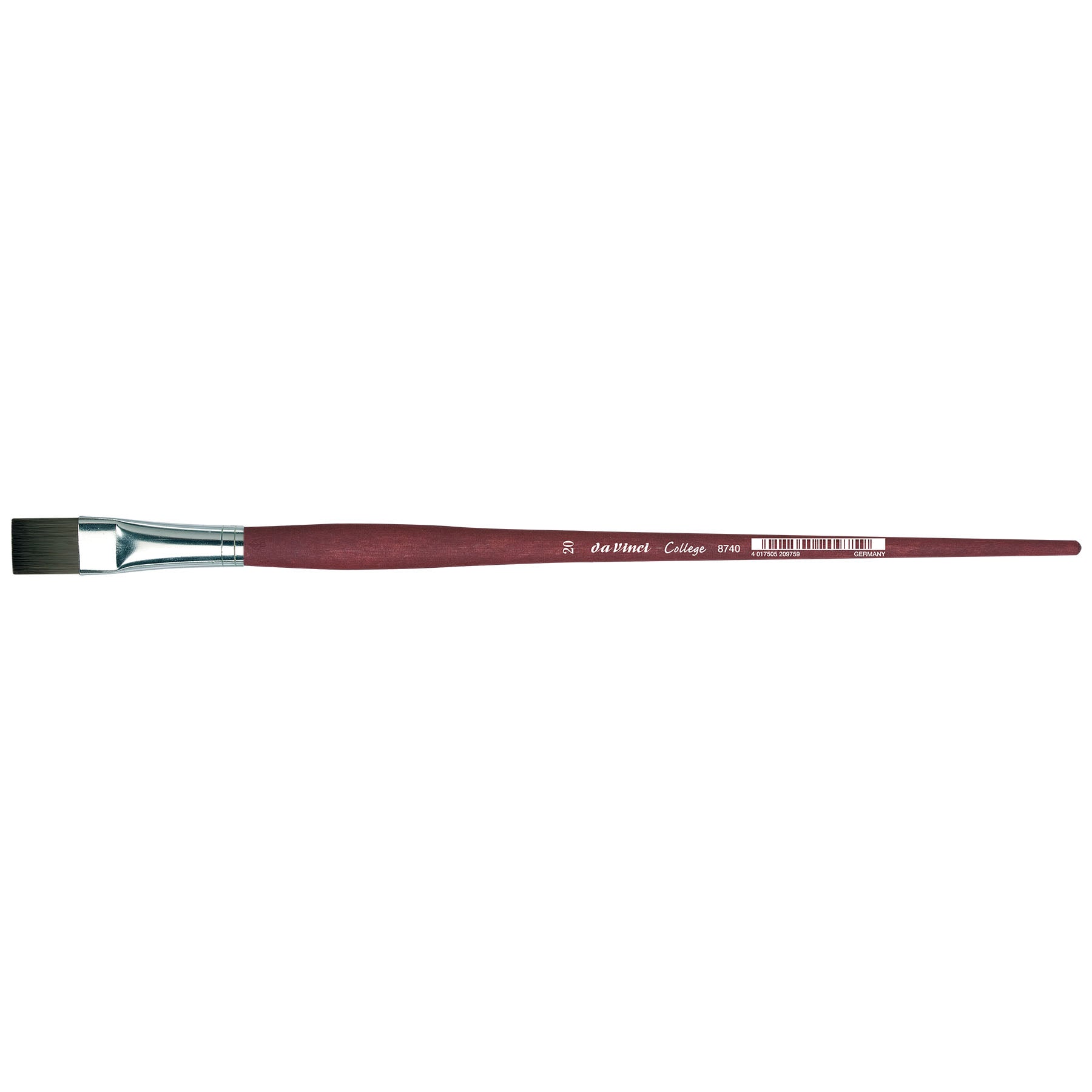 COLLEGE Student Brush, Synthetic, Acrylic & Oil, Flat, Series 8740, Size 20