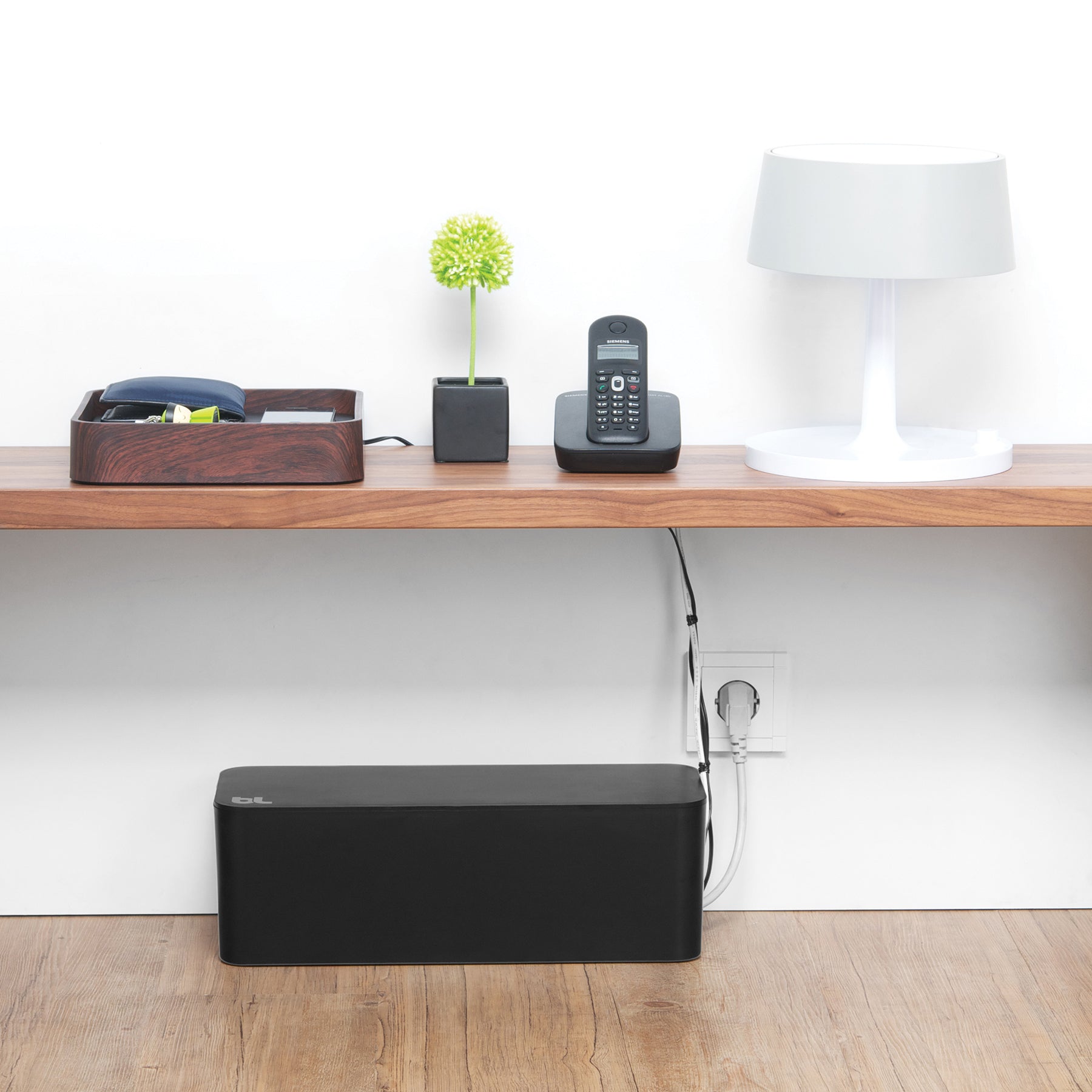 Cablebox Cord Management Box, Black