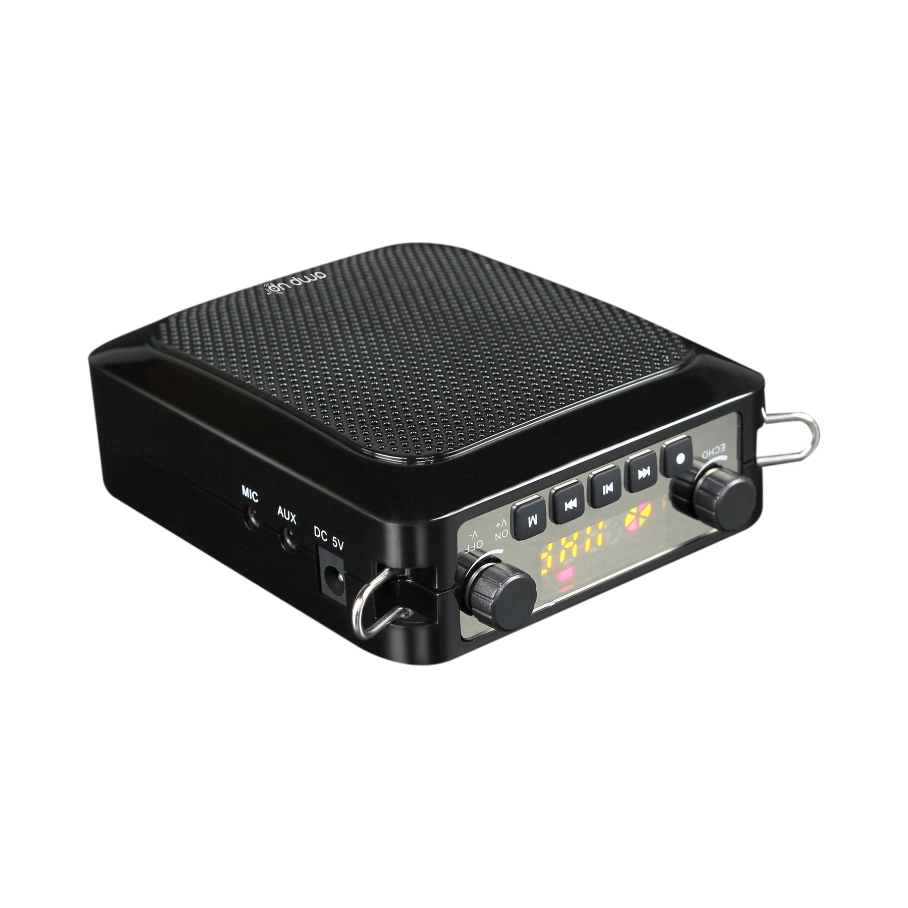 Amp-Up™ Personal UHF Voice Amplifier with Wireless Microphone – up to 40 Channels without Interference!