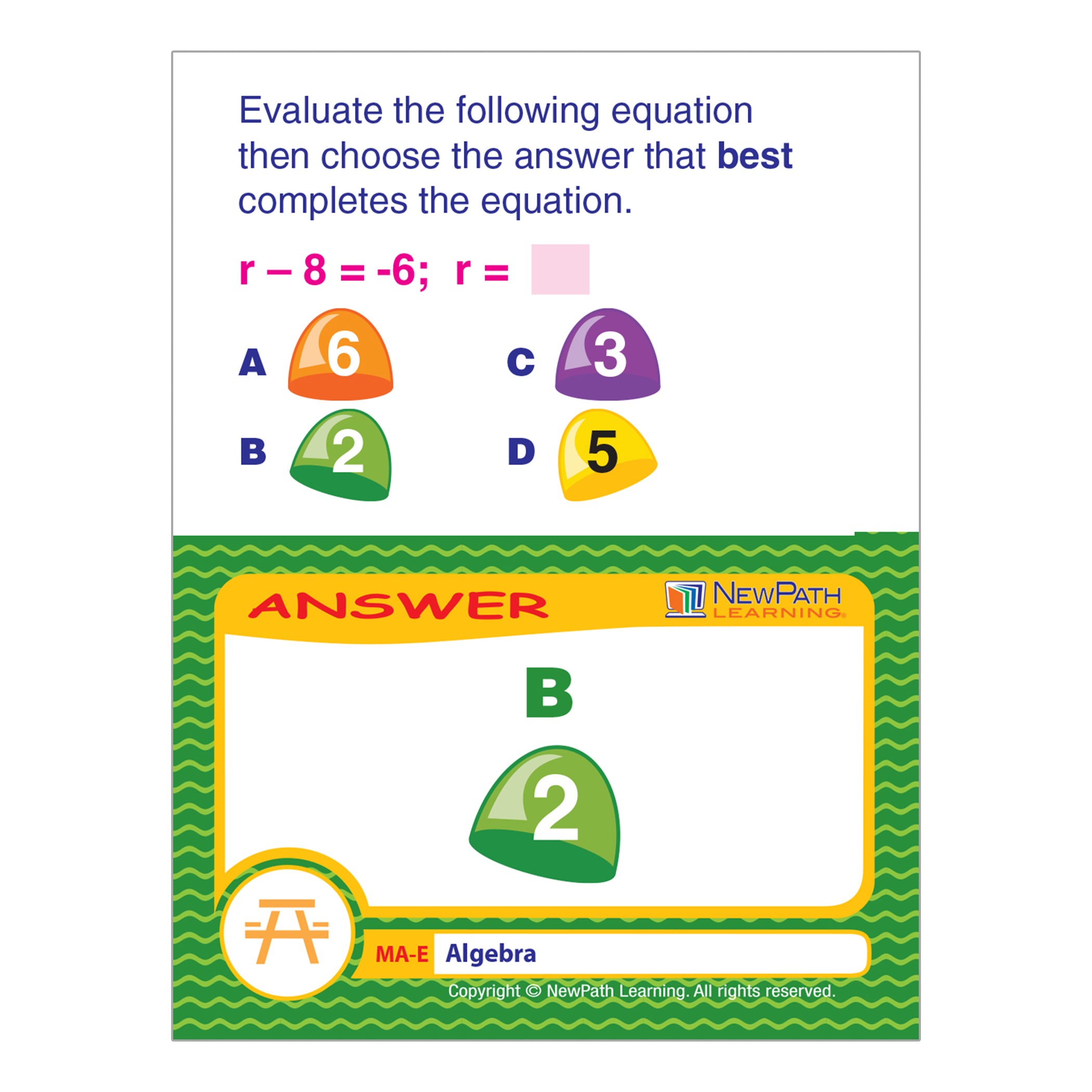 Grade 5 Math Curriculum Mastery® Game - Class-Pack Edition
