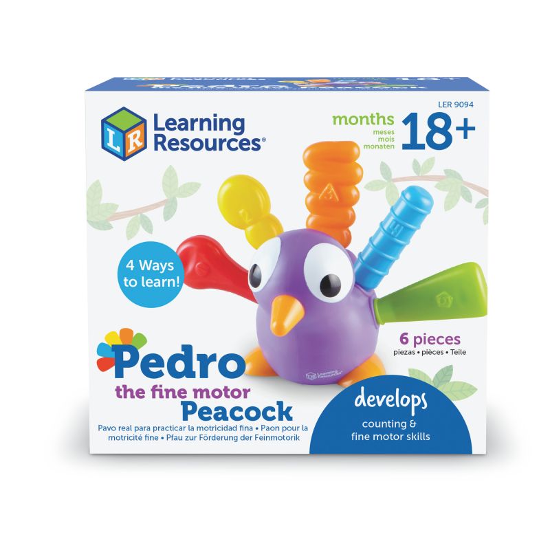 Pedro the Fine Motor Peacock