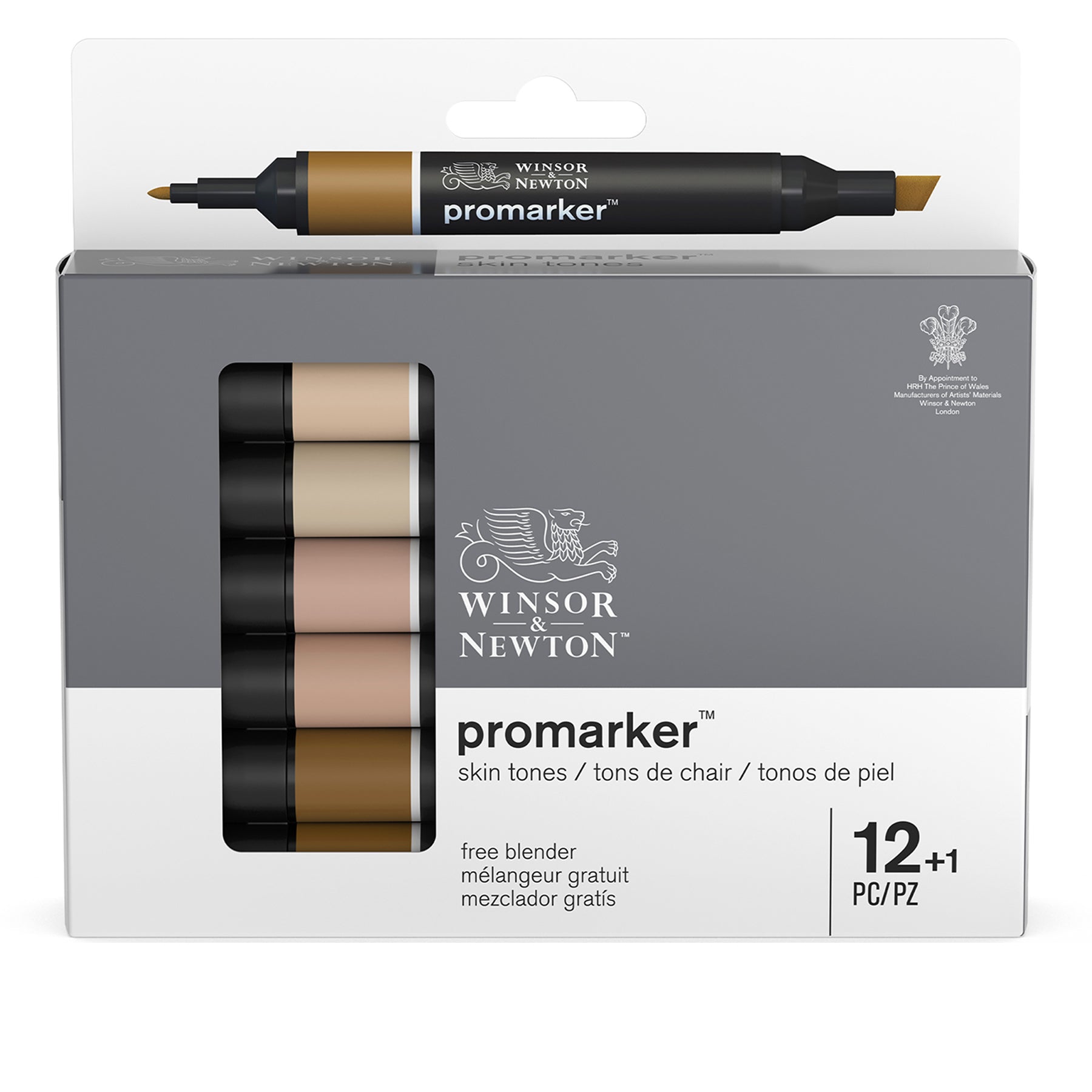 WN ProMarker 12+1 Skin Tones