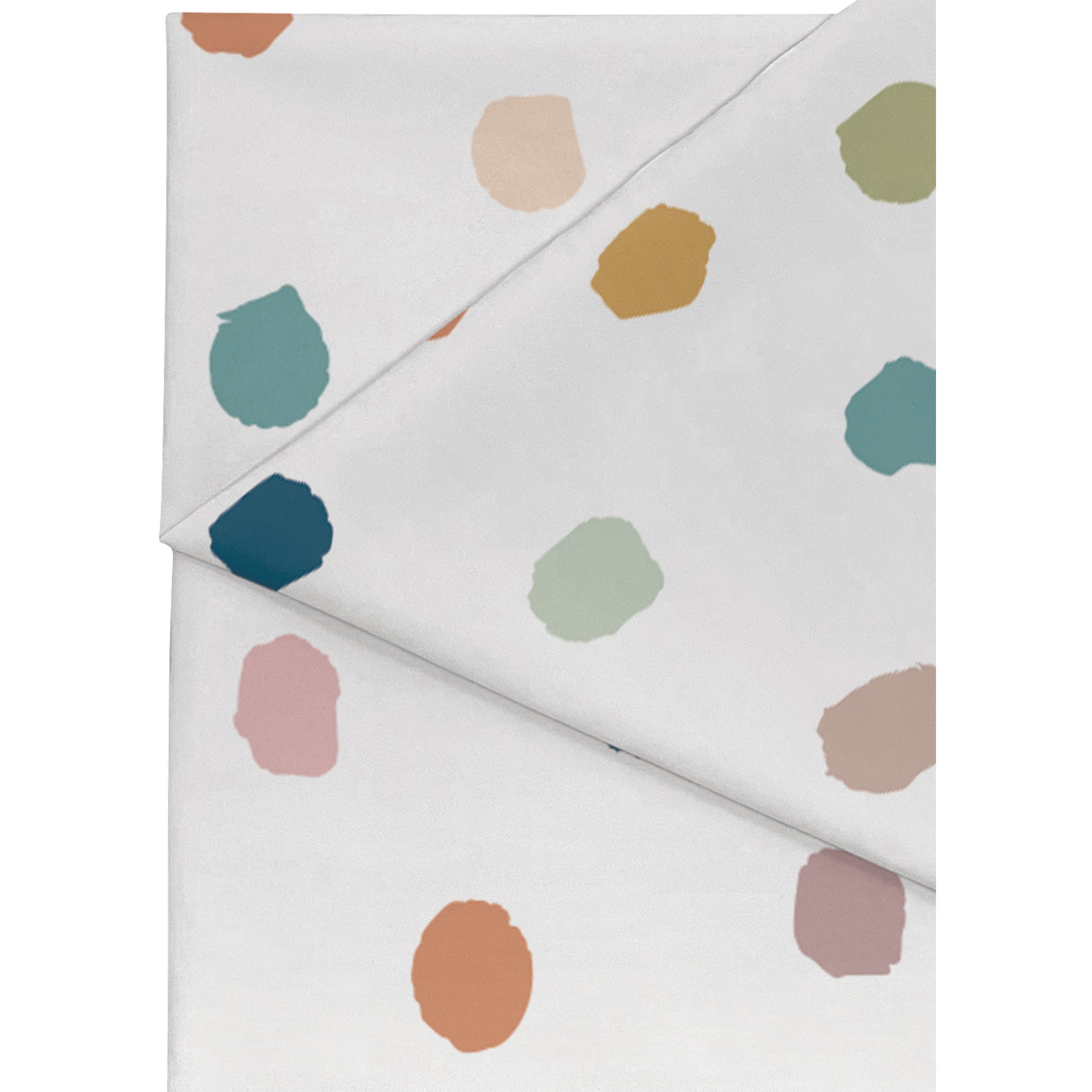 Everyone is Welcome Painted Dots Creative Class Fabric, 48 Inch x 3 Yards