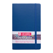 Sketchbook, 80 Sheets, 90lbs, Navy Blue Cover, 5.1" x 8.3"