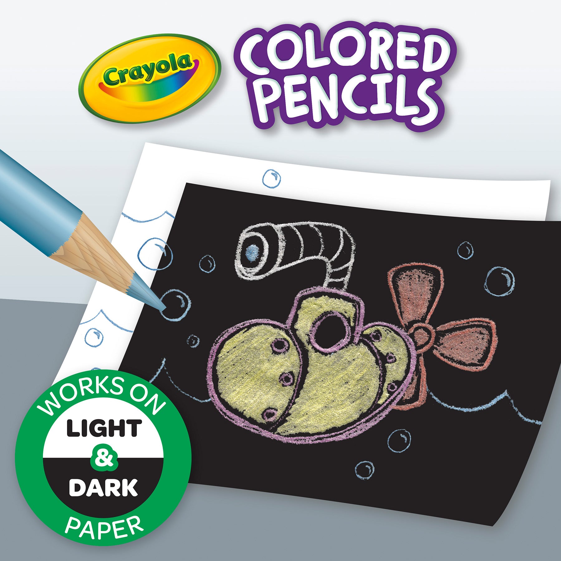 Colored Pencils, Metallic, 8 Count