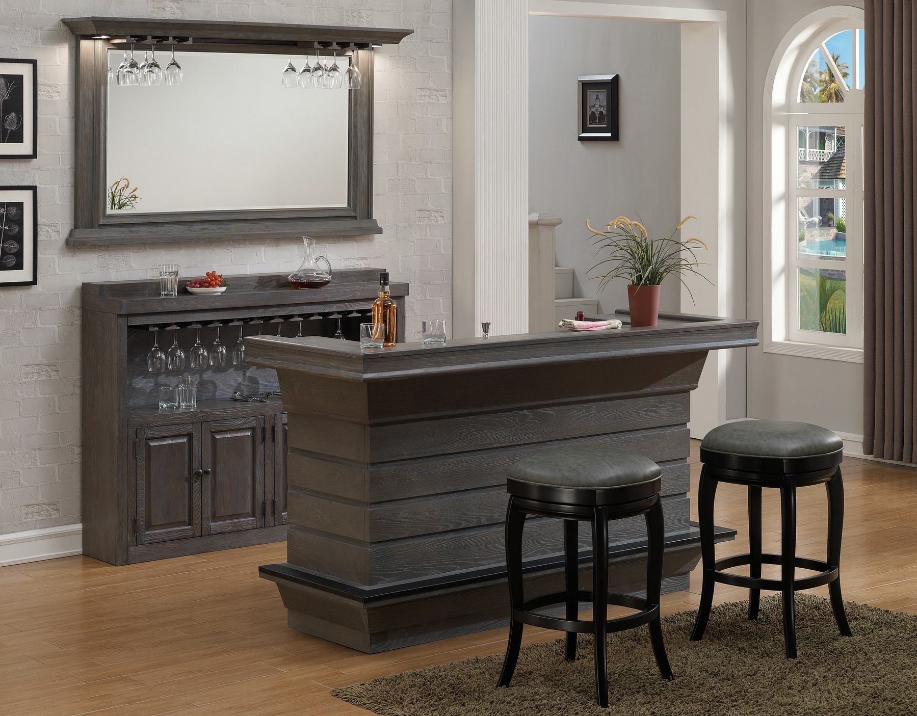 American Heritage® Caliente Home Bar (Glacier)