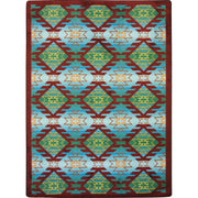 Canyon Ridge 3'10" x 5'4" area rug in color Desert Turquoise