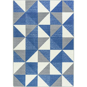 Cartwheel 3'10" x 5'4" area rug in color Blue Skies