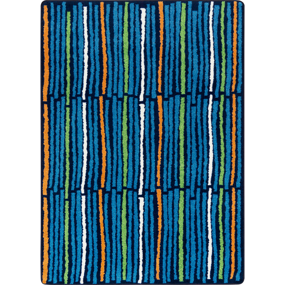 Cascade 5'4" x 7'8" area rug in color Citrus
