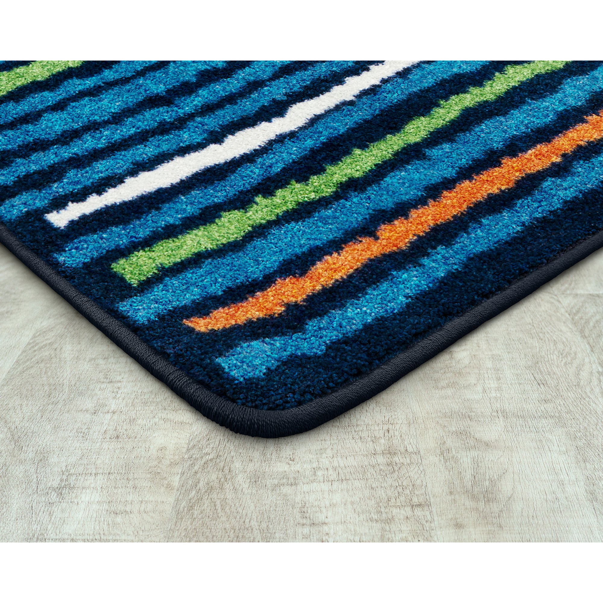 Cascade 7'8" x 10'9" area rug in color Citrus