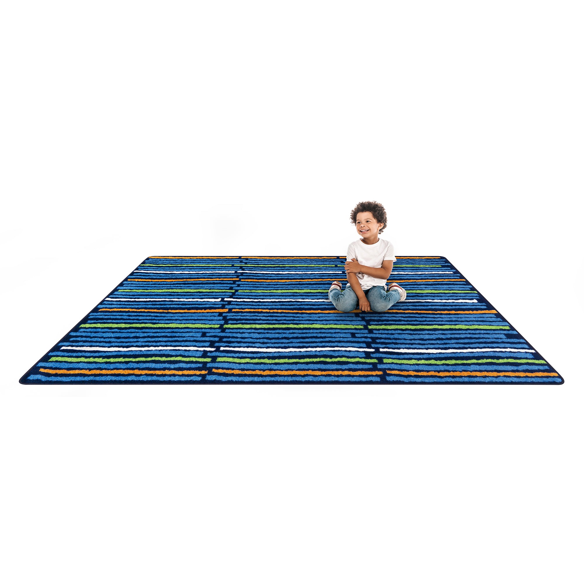 Cascade 10'9" x 13'2" area rug in color Citrus