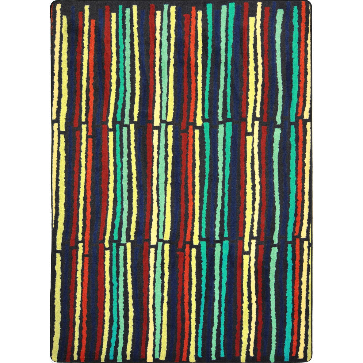 Cascade 7'8" x 10'9" area rug in color Multi