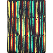 Cascade 7'8" x 10'9" area rug in color Multi