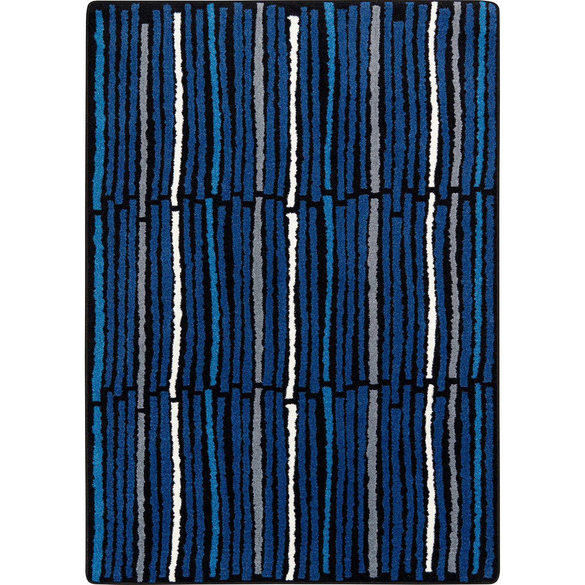 Cascade 5'4" x 7'8" area rug in color Sapphire
