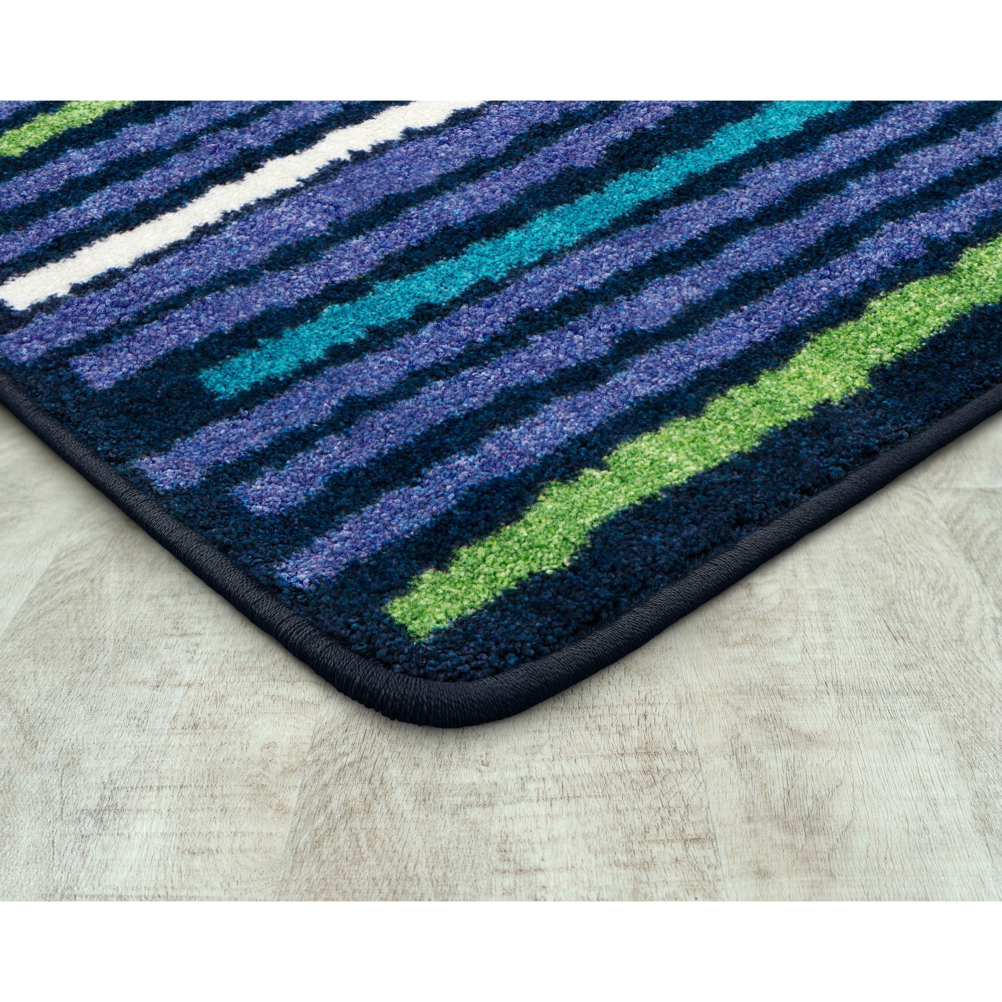 Cascade 7'8" x 10'9" area rug in color Violet