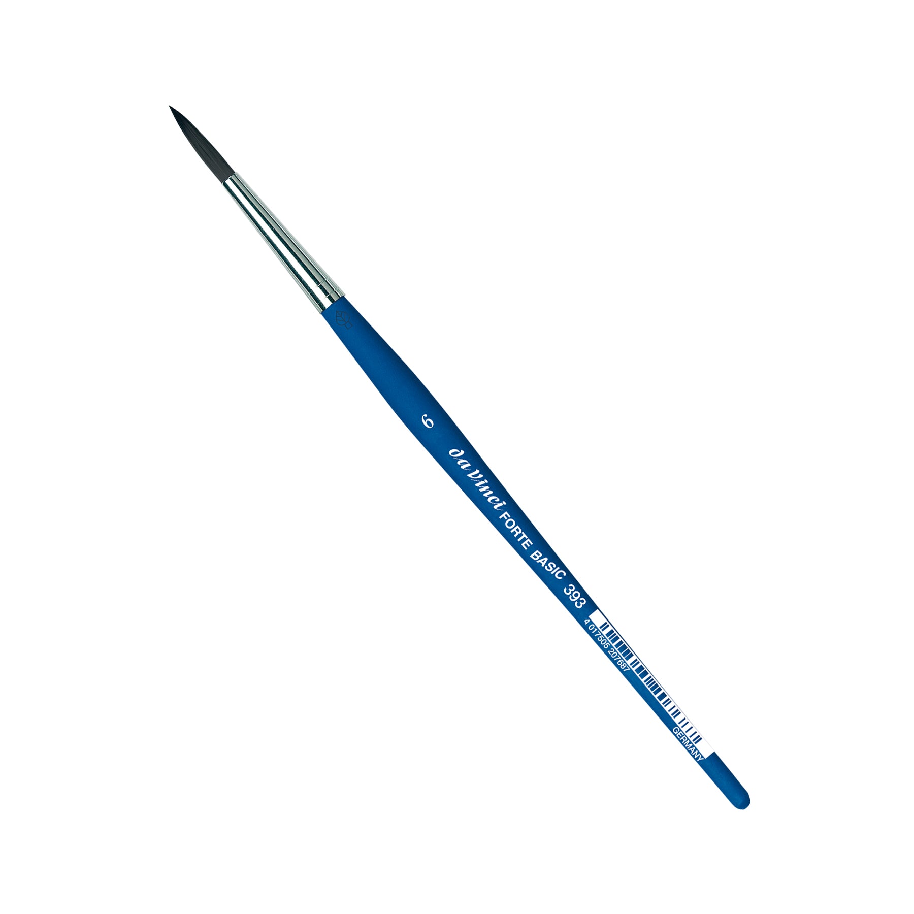 FORTE BASIC Student Brush, Synthetic, Acrylic, Round, Series 393, Size 6