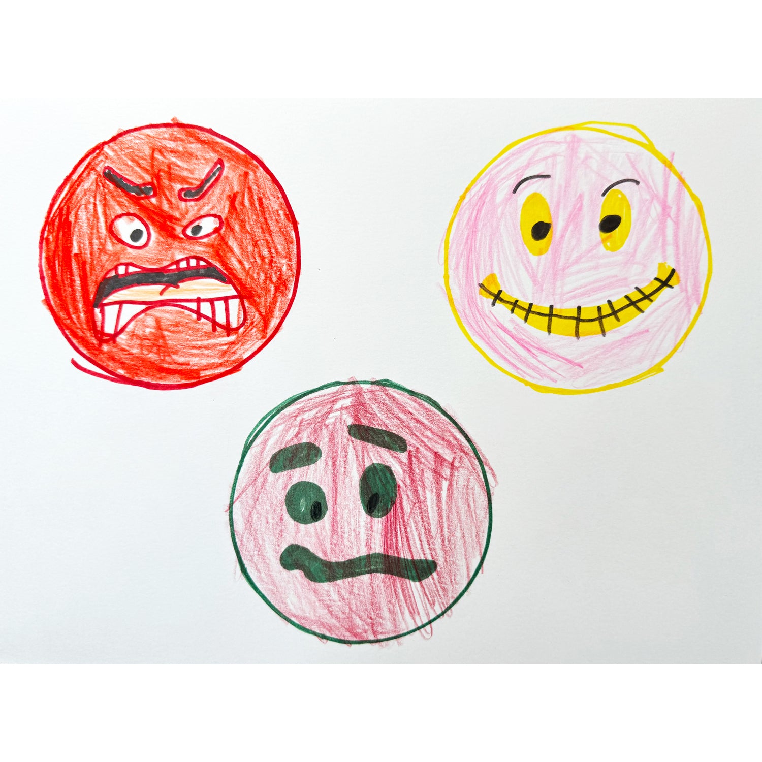 Emotion Token Stencils, Pack of 8
