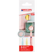 edding 751 Gloss Paint Marker - Set of 3 - Pastel