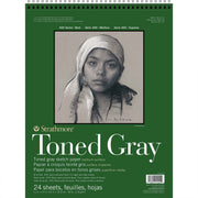 400 Series Sketch Paper Pad, Recycled, Toned Gray, Side Wire Binding, 24 Sheet, 11x14 inch, 1 Count