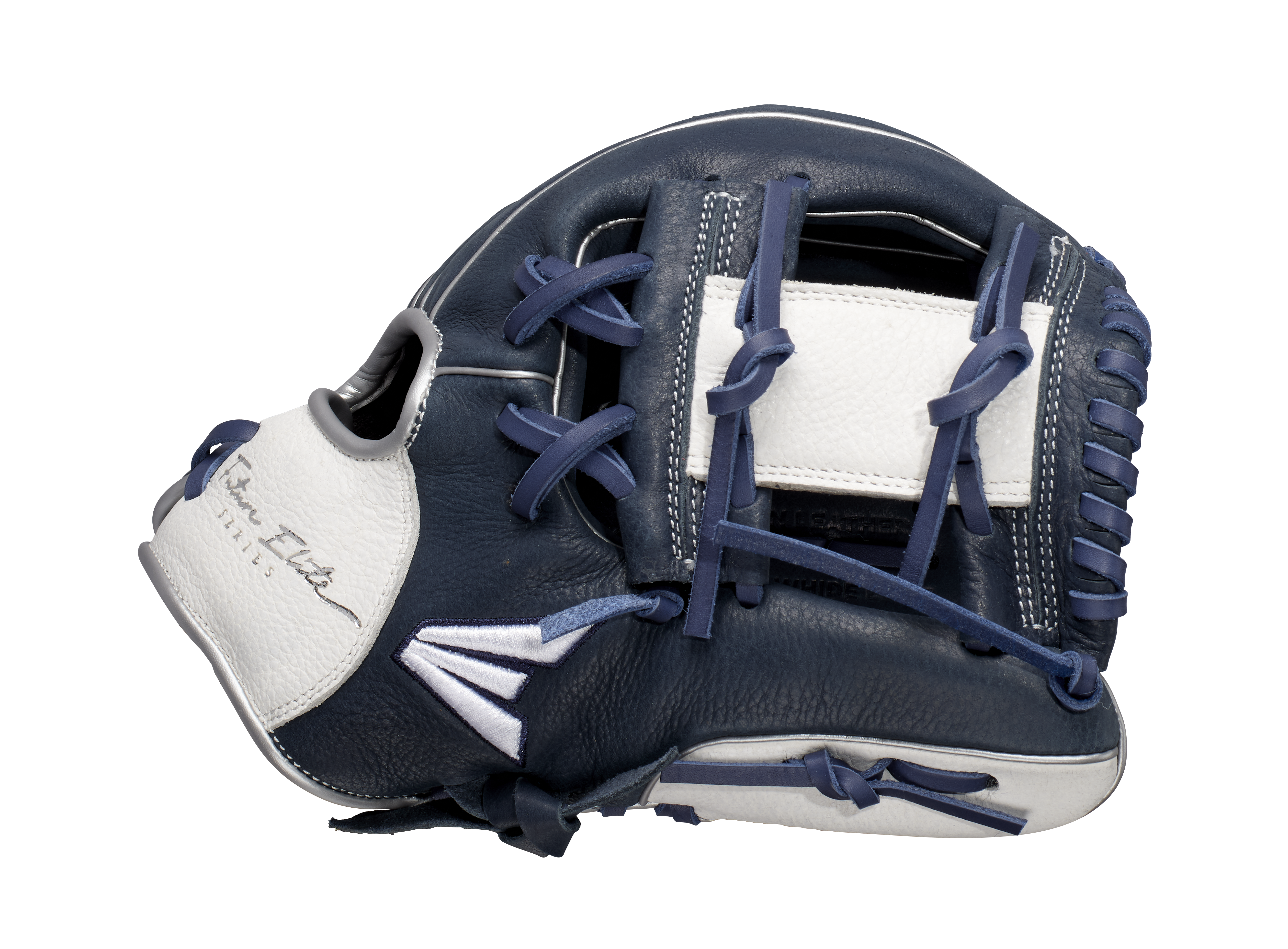 Easton Future Elite Series Youth 11-Inch Baseball Glove - Right Hand Thrower - Navy/White