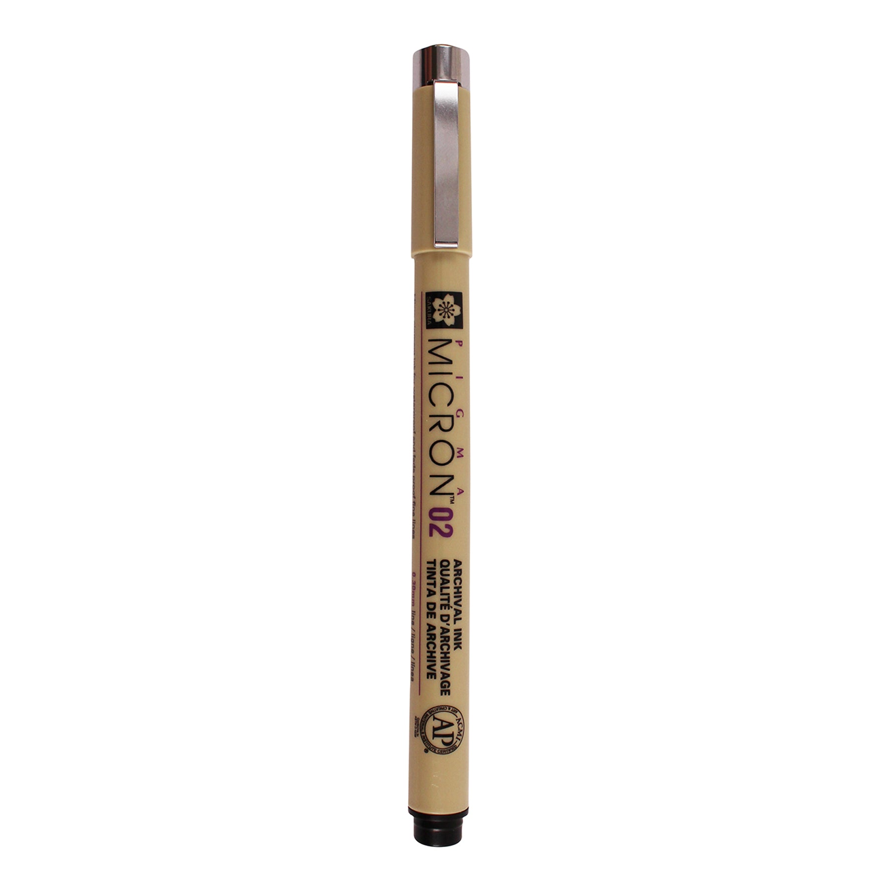 Pigma Micron Pen, Black, 0.30mm Size 02