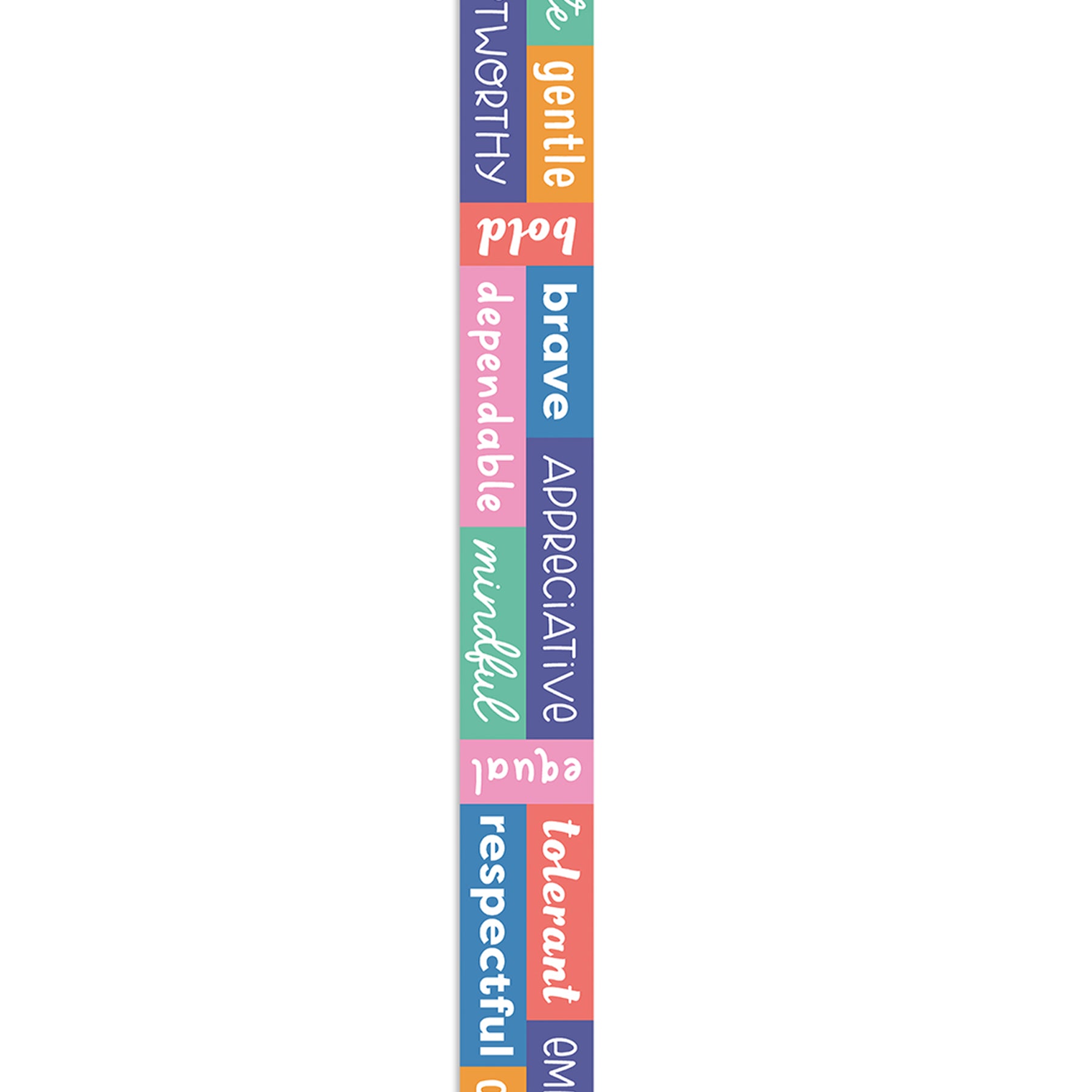 We Stick Together Positive Words Straight Bulletin Board Borders, 36 Feet