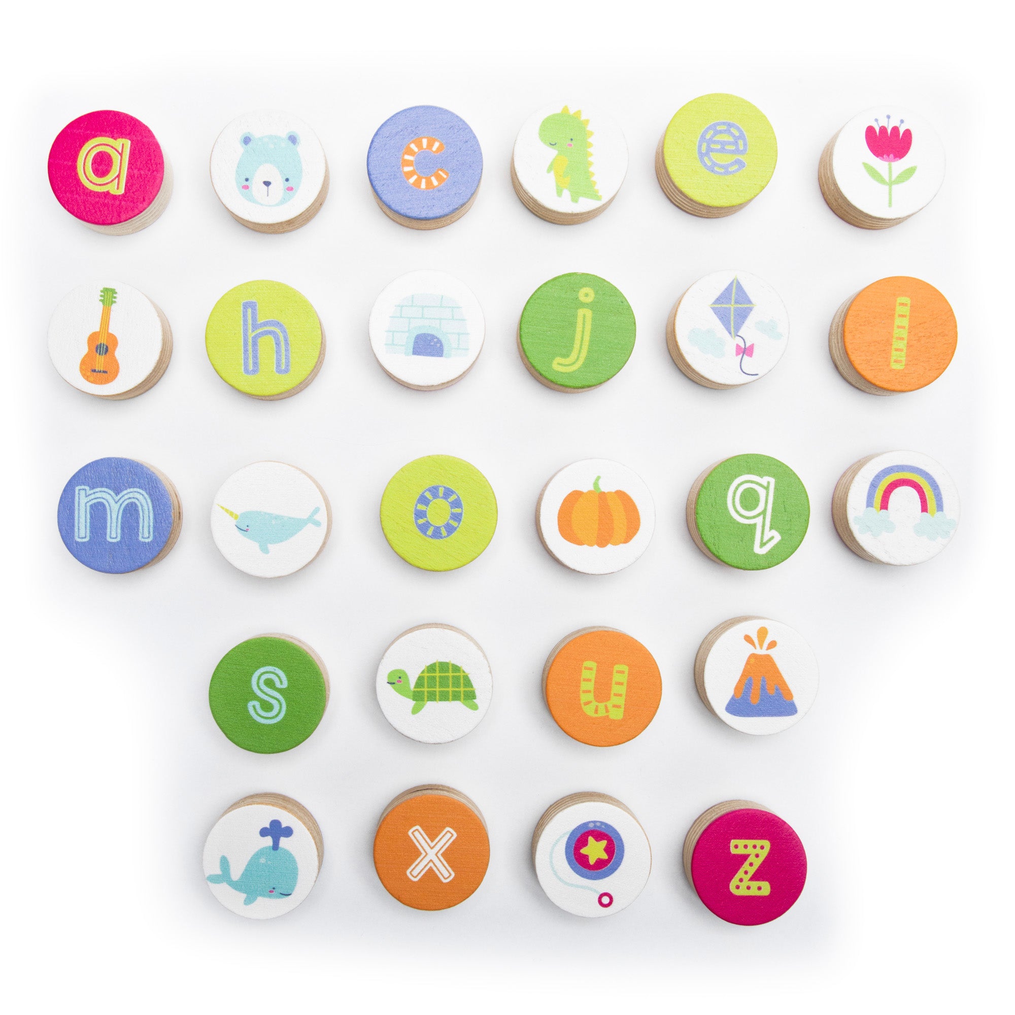 ABCs & Letter Sounds Wooden Puzzle