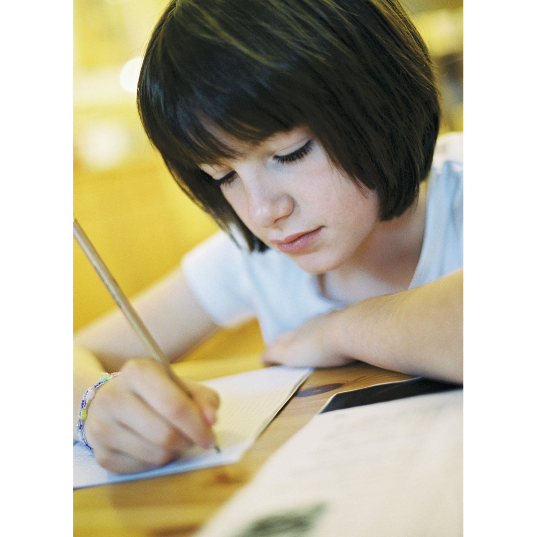 Multi-Program Handwriting Paper, 5/8" Ruled (Long Way), White, 10-1/2" x 8", 500 Sheets