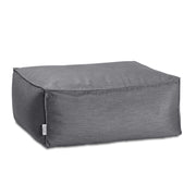 Baya Outdoor Ottoman - Sunbrella, Charcoal