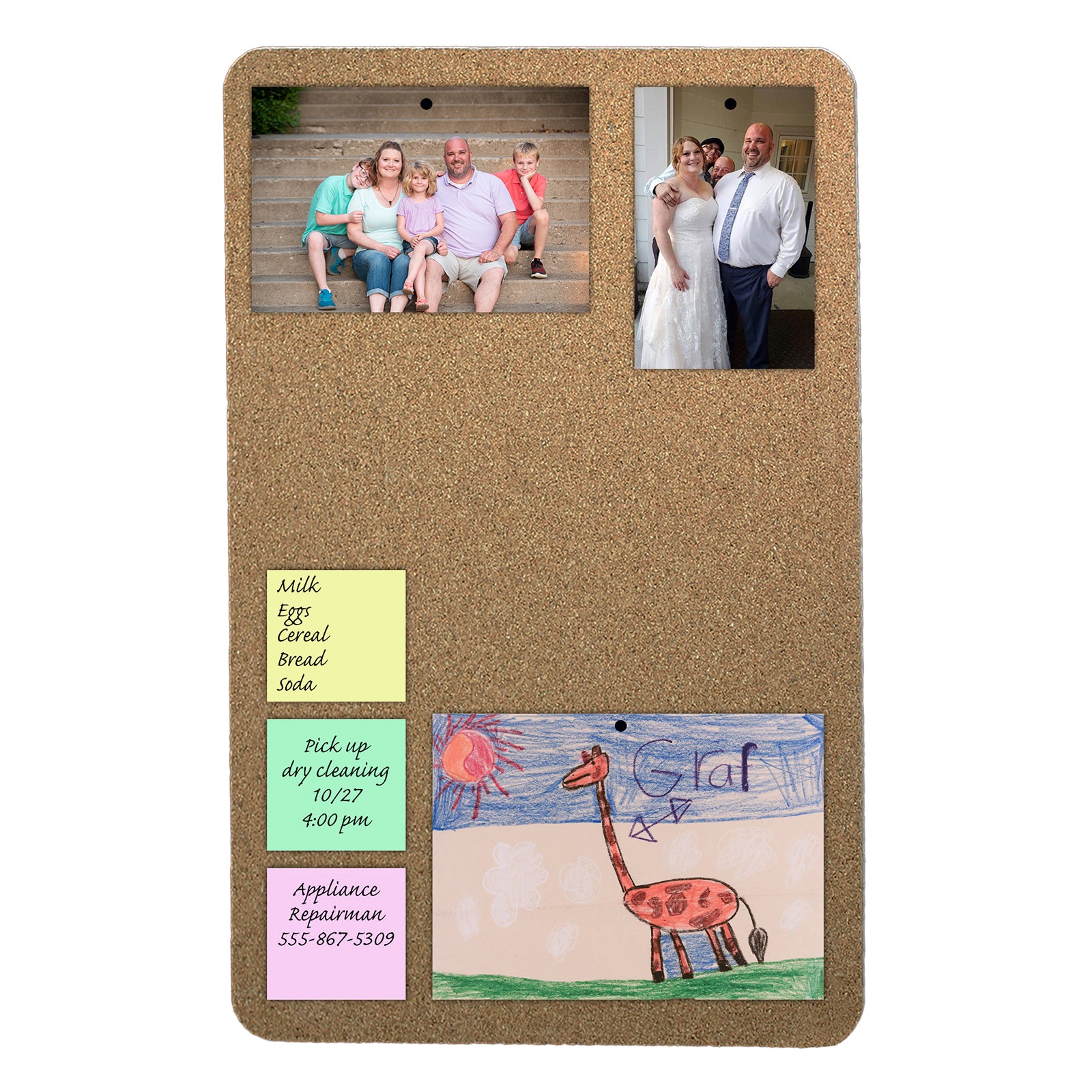 Cork Bulletin Board, 12" x 18"