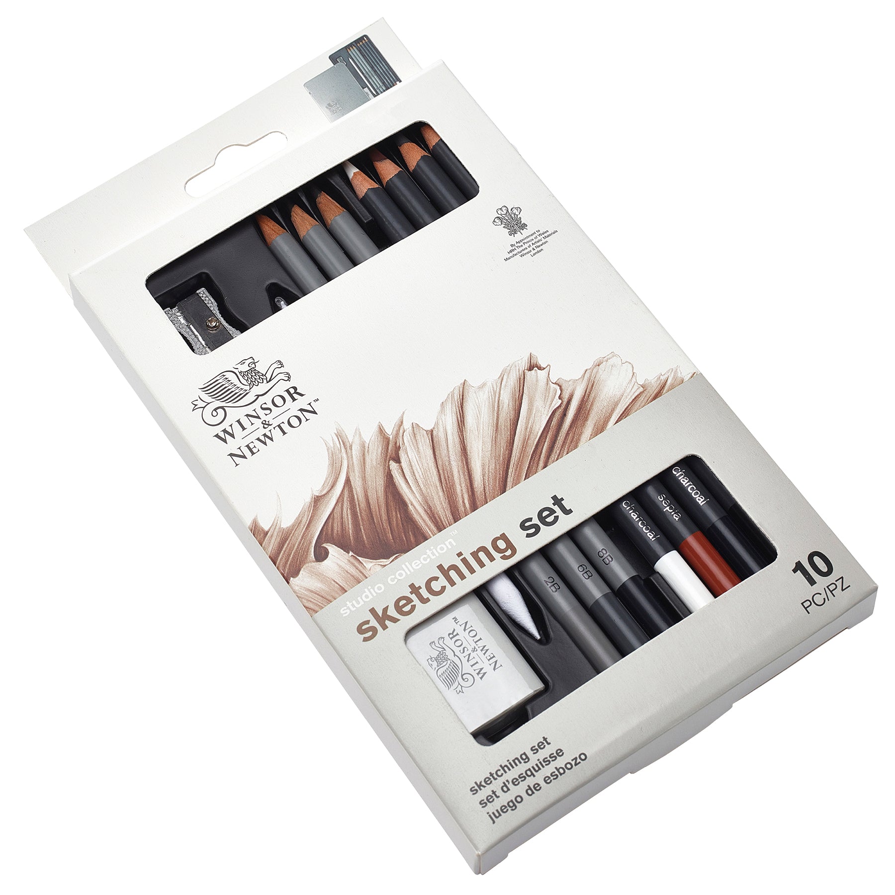 WN Studio Collection Sketching Pencil Tin - 10pc