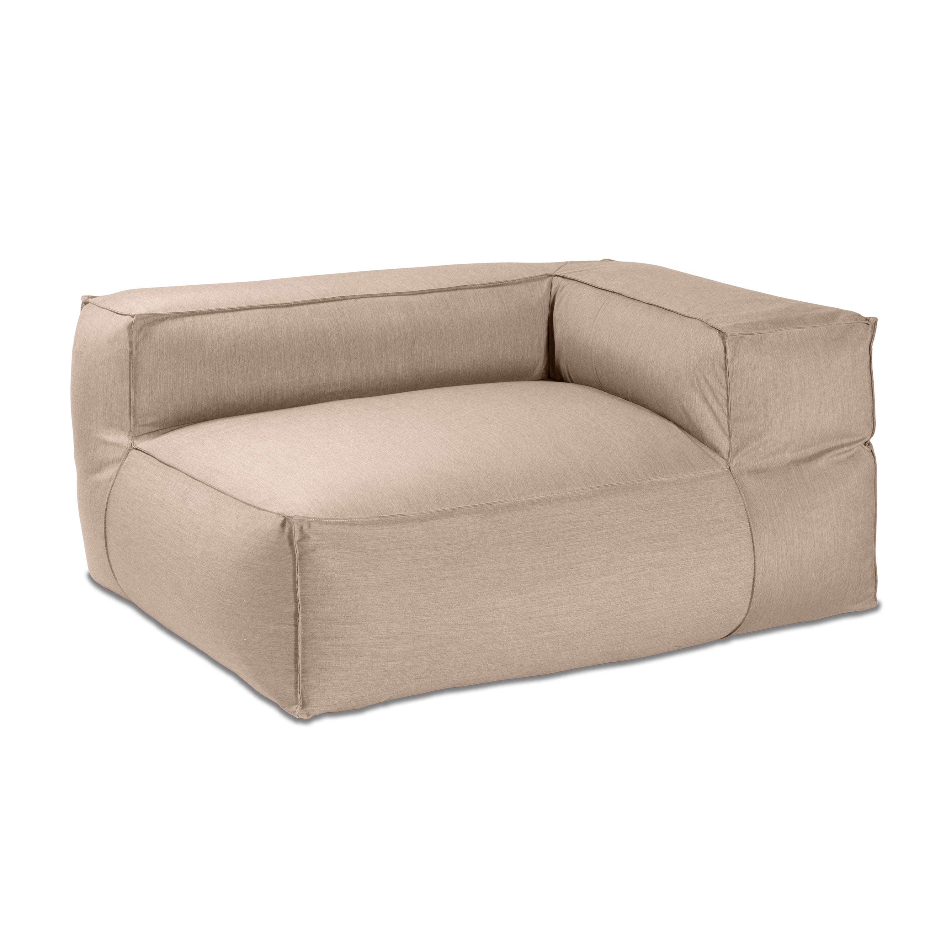 Baya Outdoor Left Corner - Sunbrella, Petal