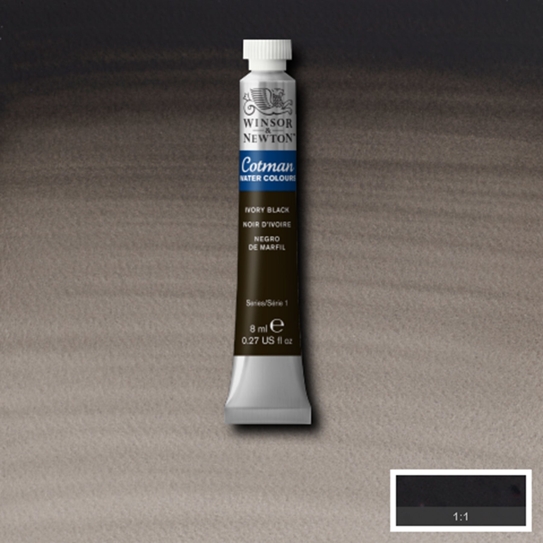 CWC 8ml tube - Ivory Black