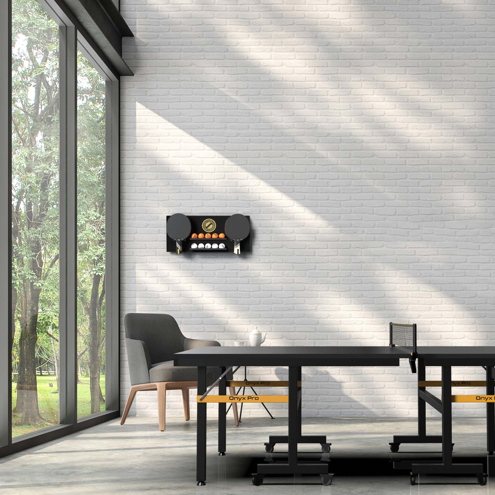 STIGA Table Tennis Storage Wall Rack