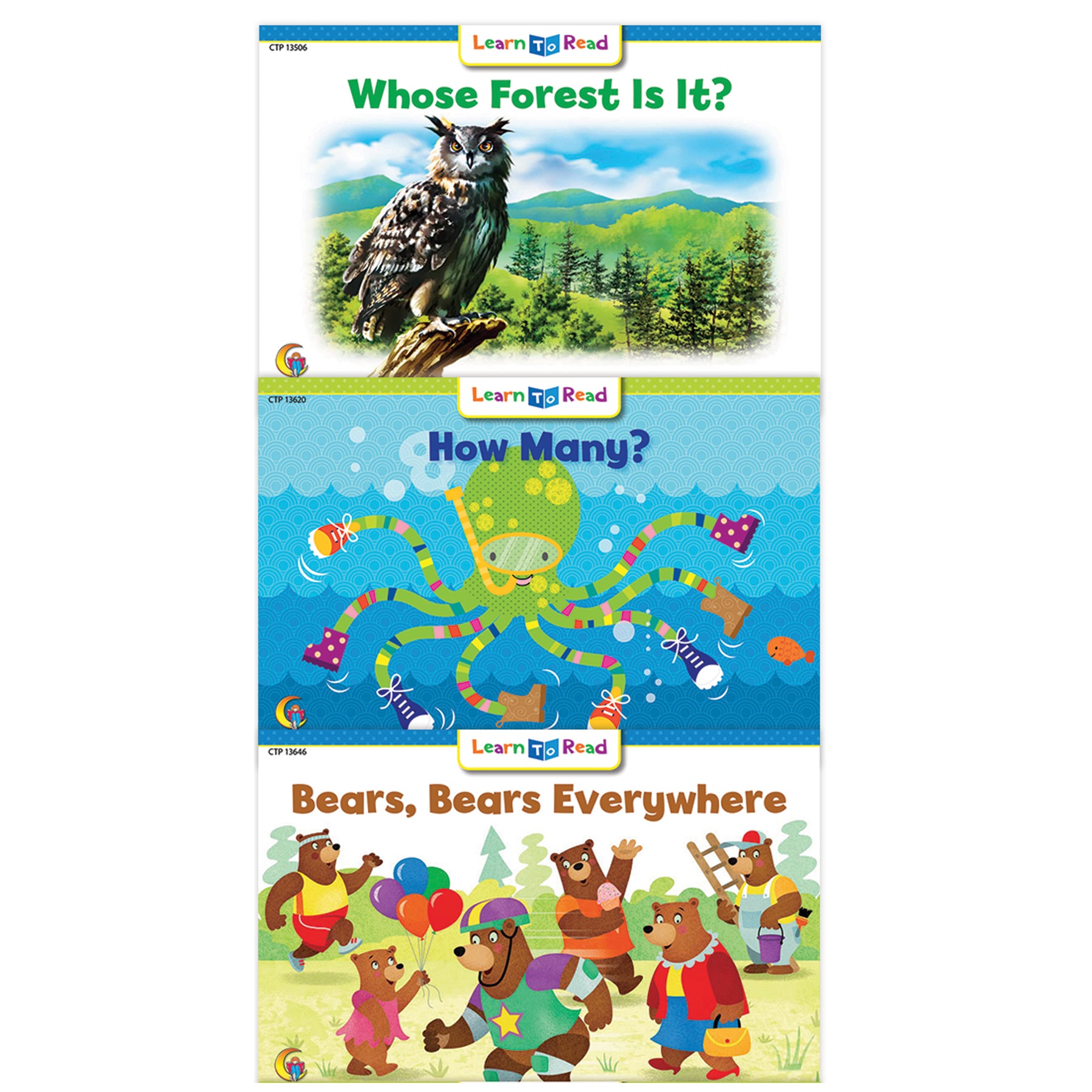 Learn to Read Variety Pack 5, Level C-D, 12 Titles