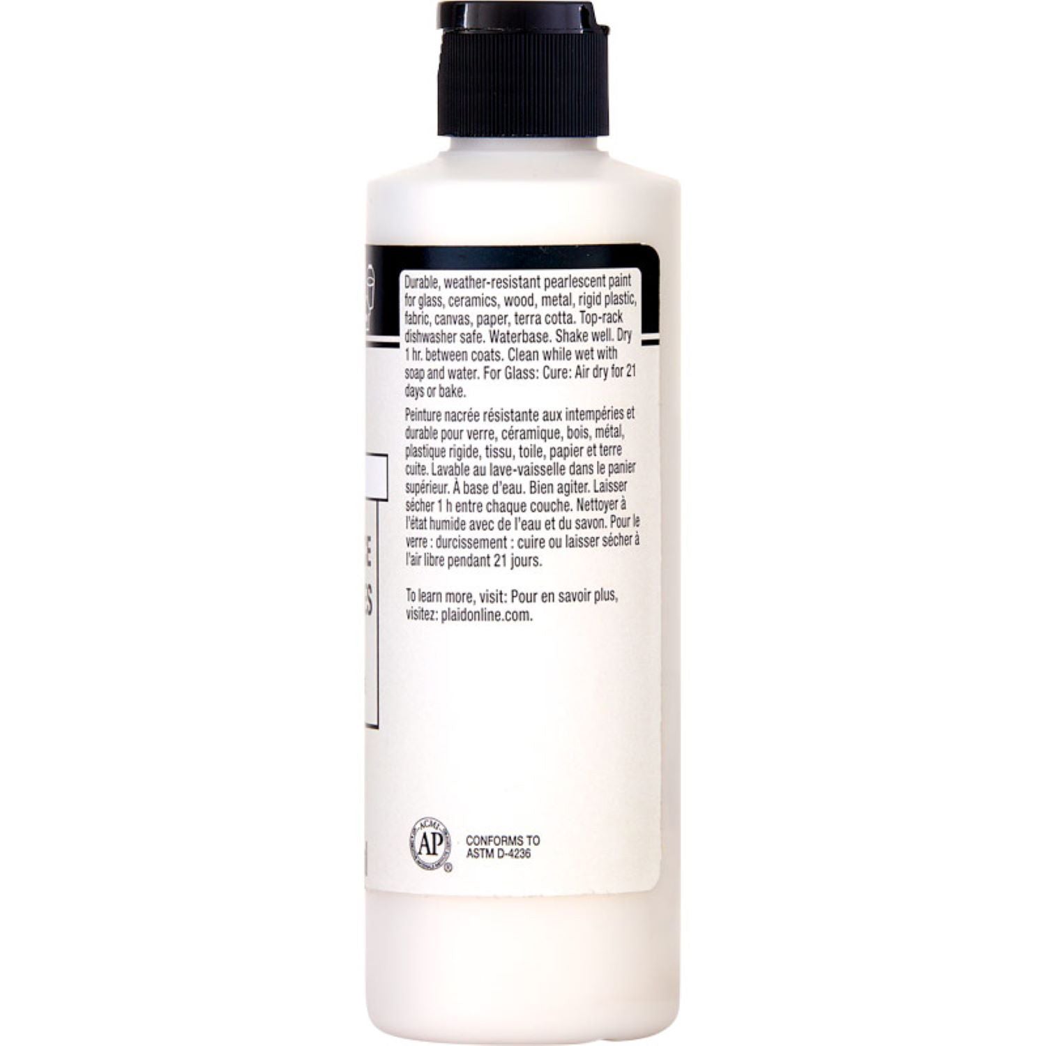 Acrylic Paint Multi-Surface, 8oz., Pearl White