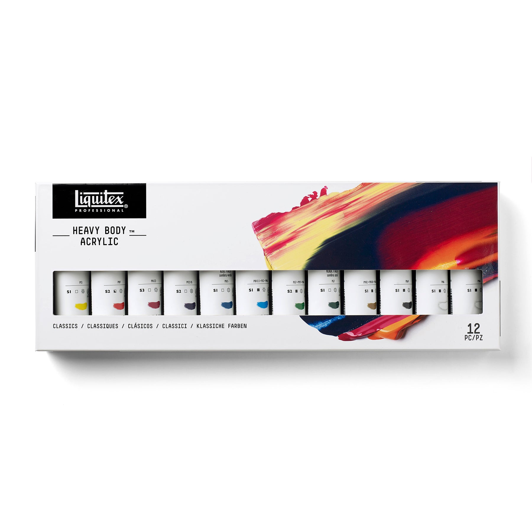 Heavy Body Color - Classic 12 x 59ml Set