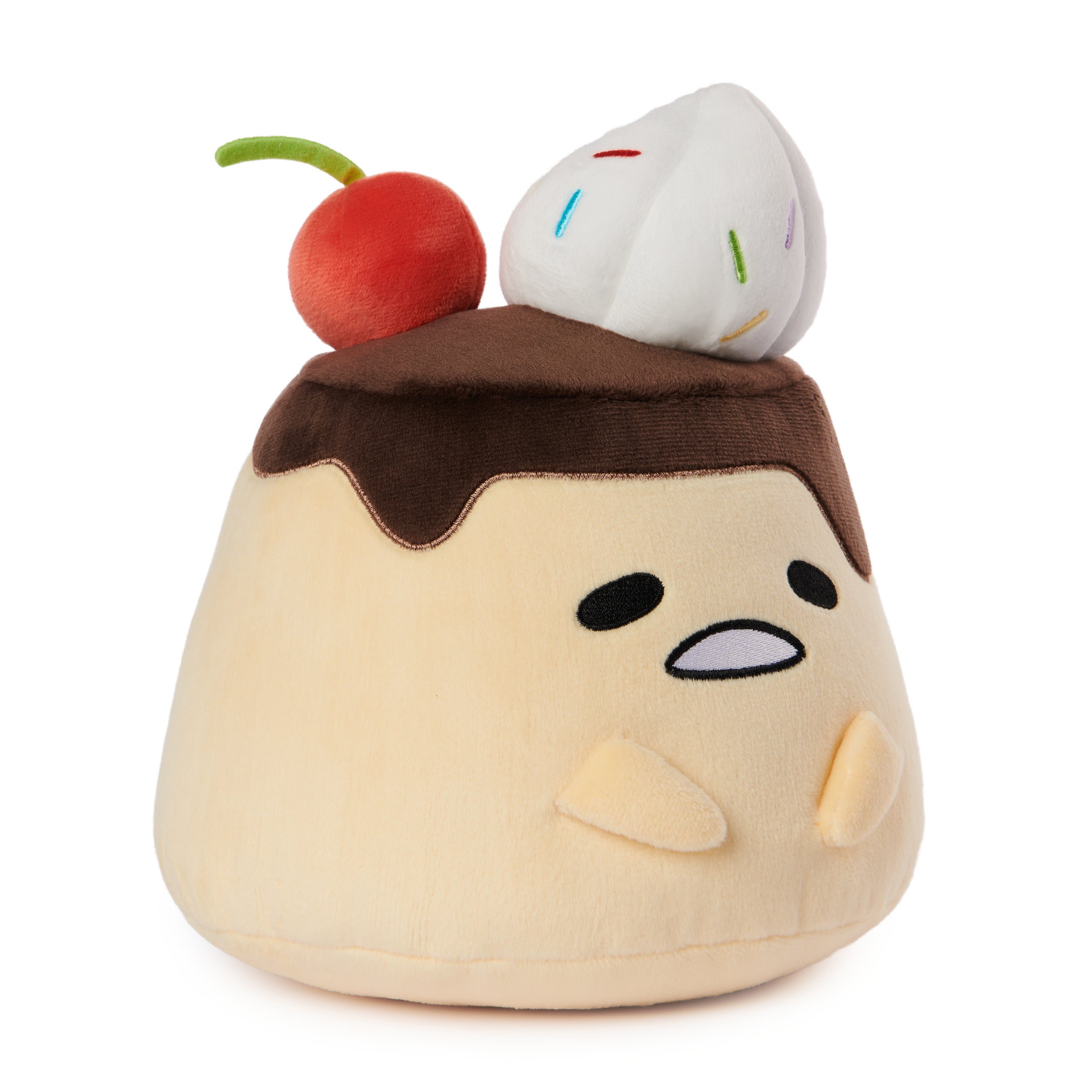 GUND Sanrio Gudetama The Lazy Egg Stuffed Animal, Flan Gudetama Plush Toy for Ages 1 and Up, 9”